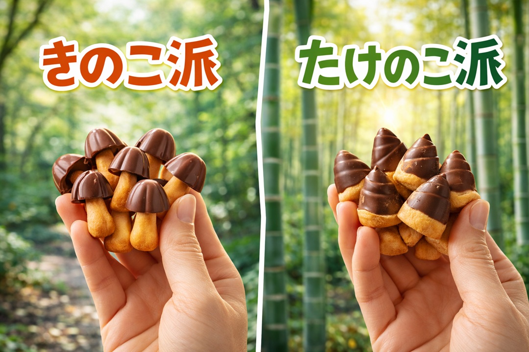 ChatGPTに質問「きのこ派ですか? たけのこ派ですか?」